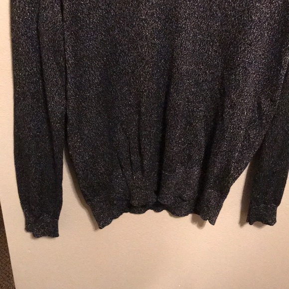 Mossimo Black Sparkly Sweater - Picture 3 of 3